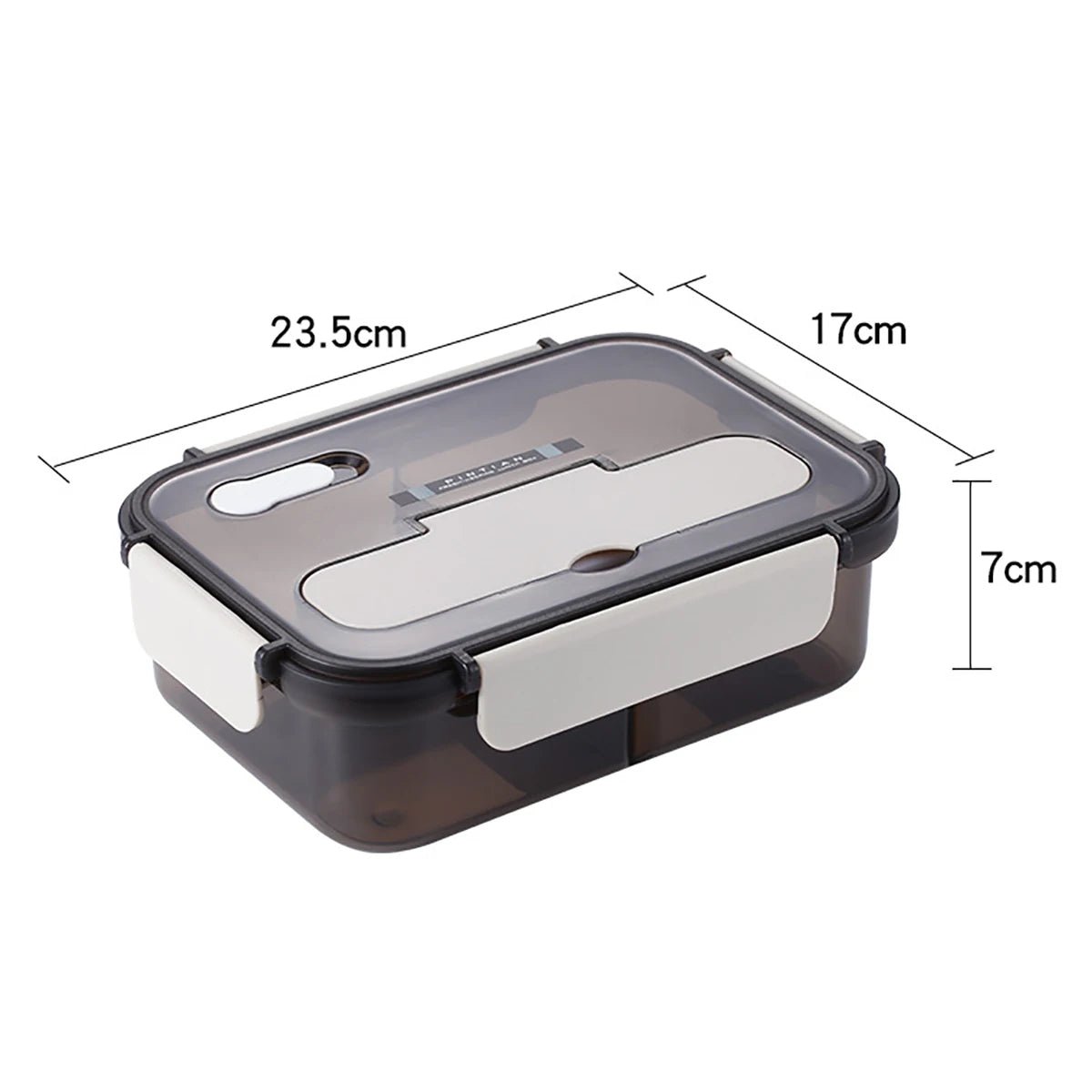 BPA - Free 3 Compartment Lunch Box - Handy House