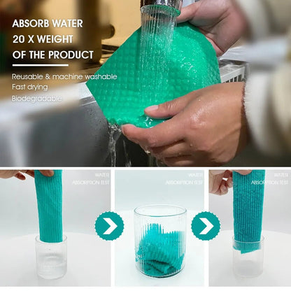 10Pcs Reusable Swedish Dishcloths - Handy HouseKitchen Accessories