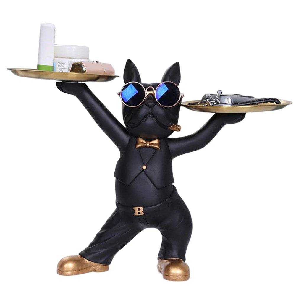 Bulldog Organiser Statue - Handy House