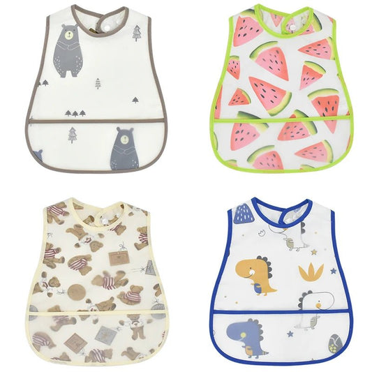 Adjustable Graphic Baby Bibs - Handy House