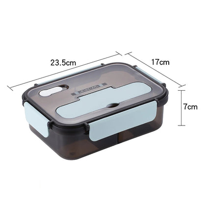 BPA - Free 3 Compartment Lunch Box - Handy House