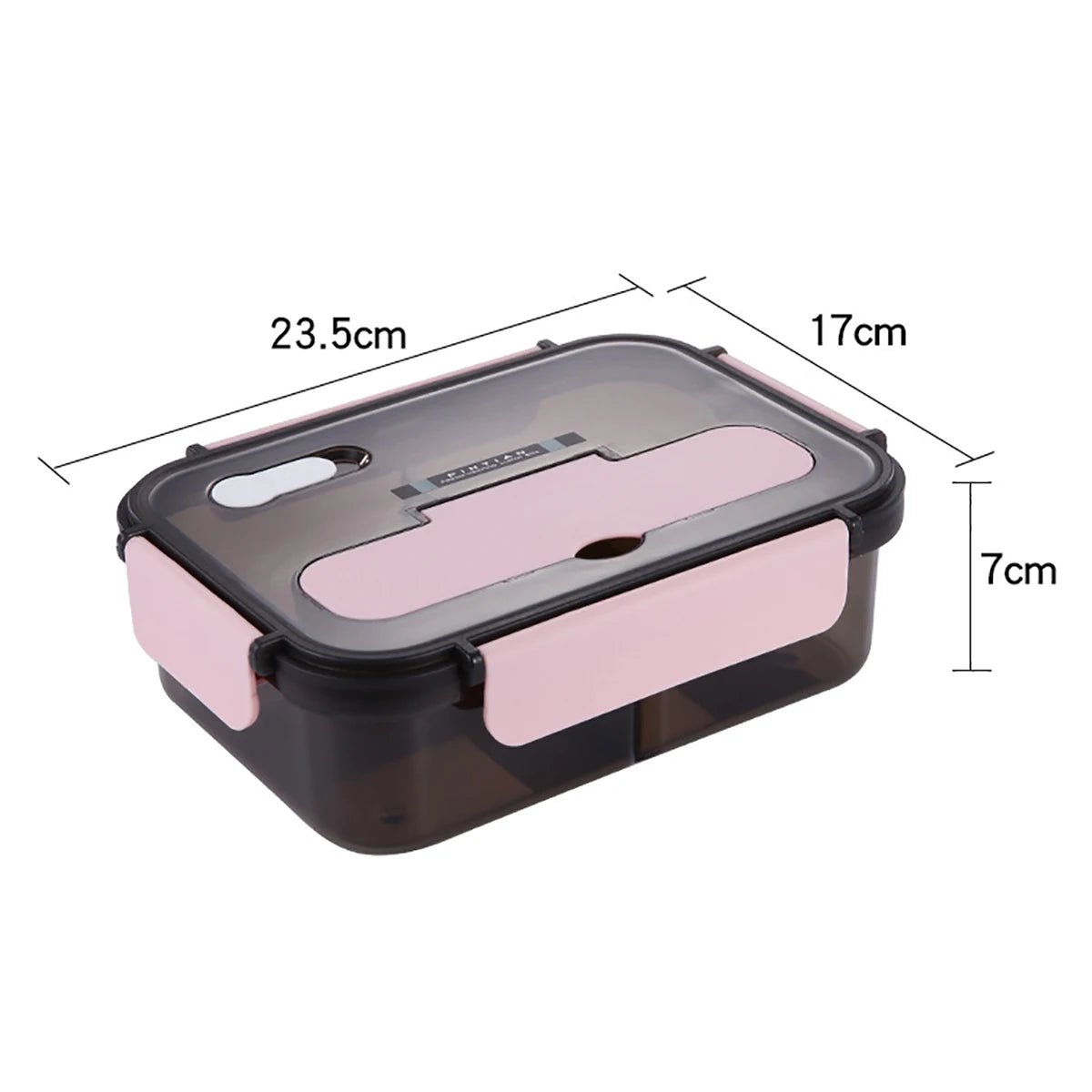 BPA - Free 3 Compartment Lunch Box - Handy House