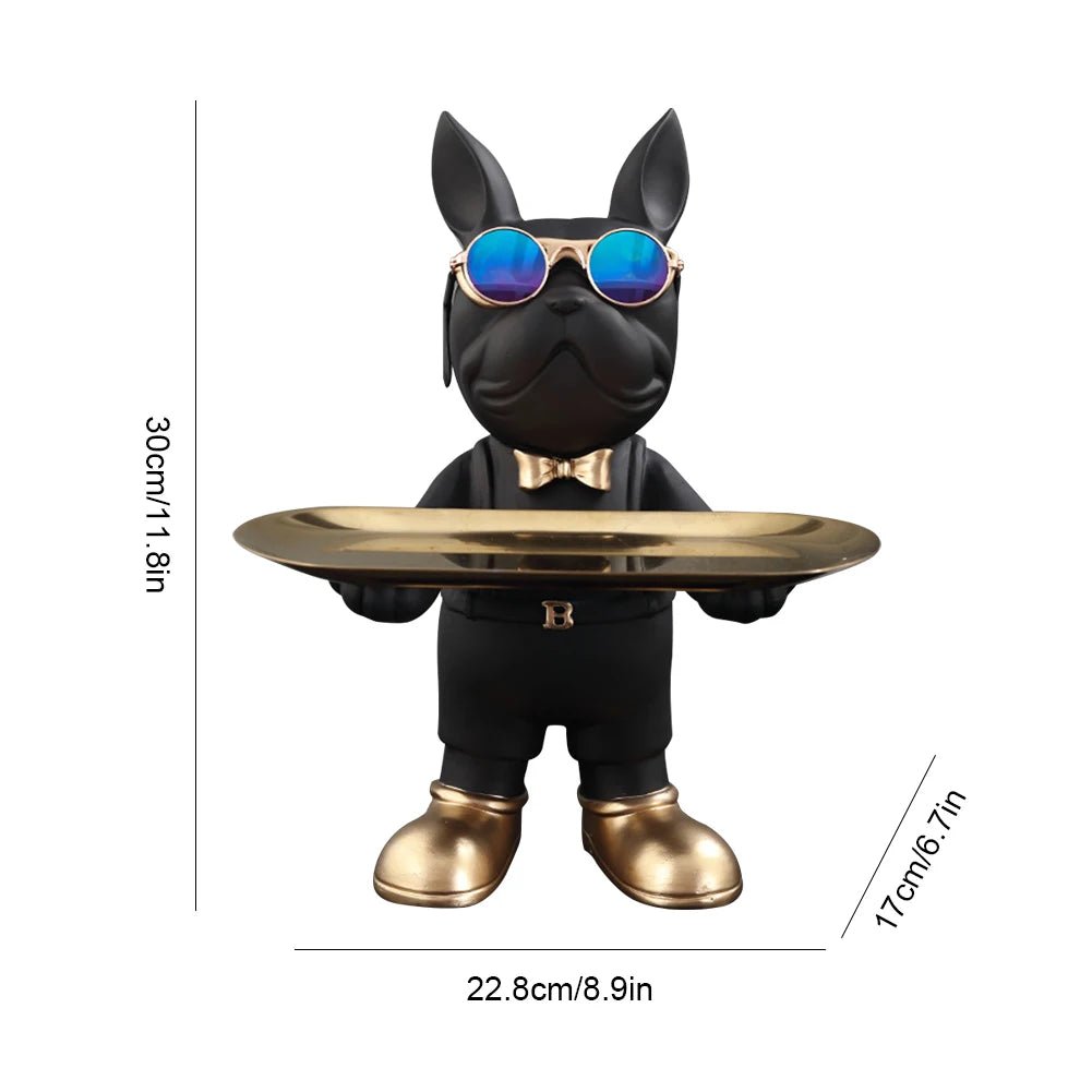 Bulldog Organiser Statue - Handy House