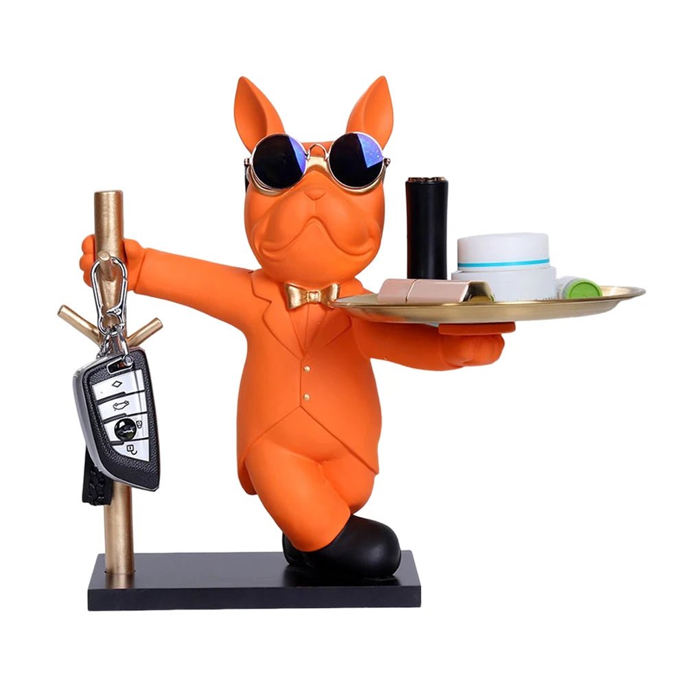 Bulldog Organiser Statue - Handy House