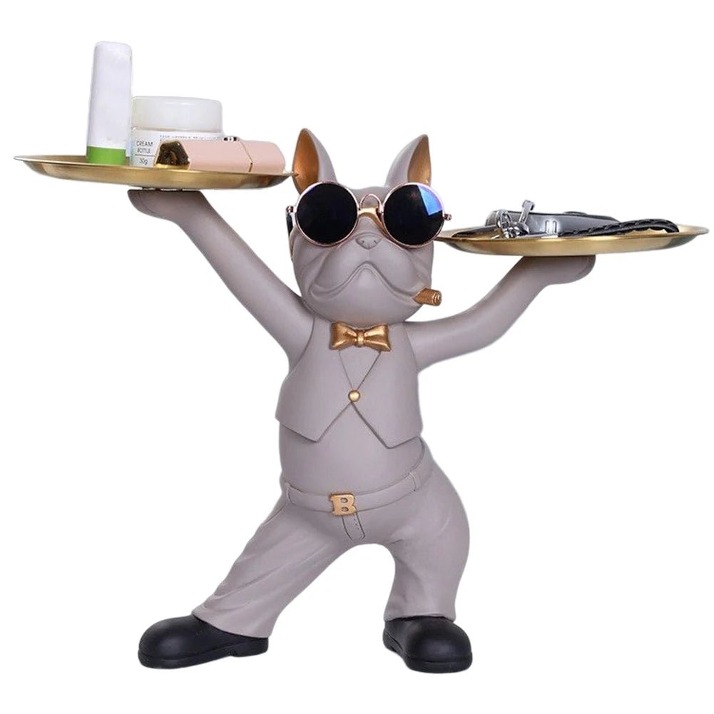 Bulldog Organiser Statue - Handy House