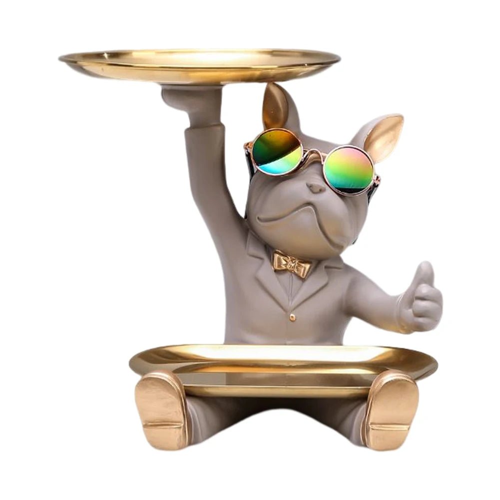 Bulldog Organiser Statue - Handy House