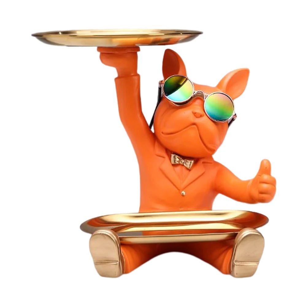 Bulldog Organiser Statue - Handy House