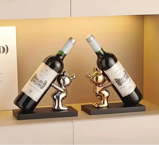 Cartoon Bear Wine Holder - Handy House