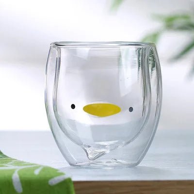 Cute Animal Double - layer Coffee Mug - Handy House