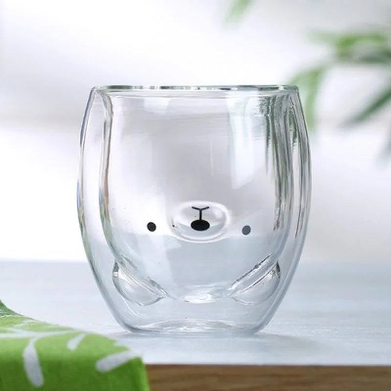Cute Animal Double - layer Coffee Mug - Handy House