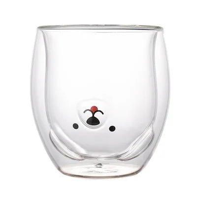 Cute Animal Double - layer Coffee Mug - Handy House