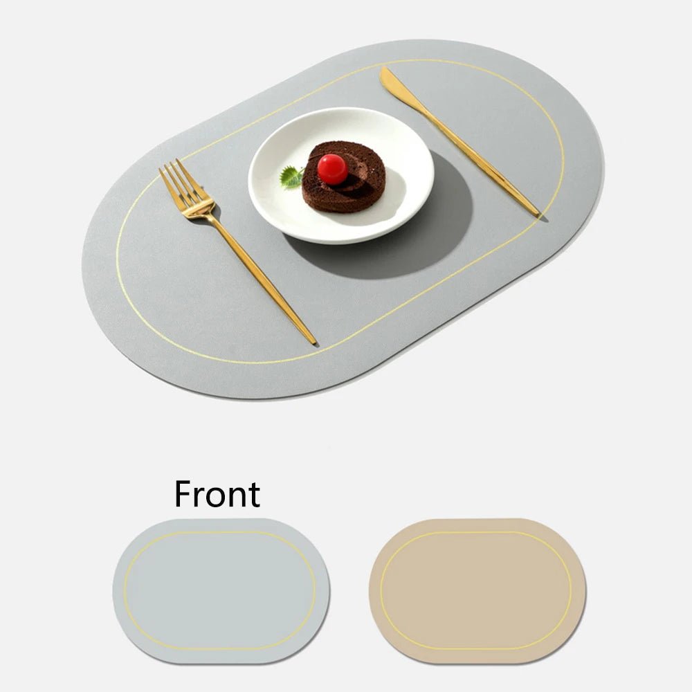 Dual - Sided Dining Plate Mats - Handy House