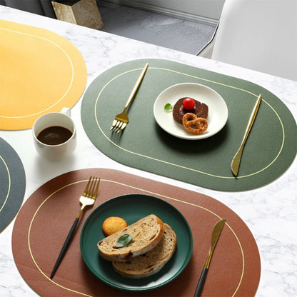 Dual - Sided Dining Plate Mats - Handy House