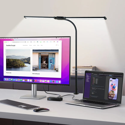 LED Dimmable Double Head Table Lamp - Handy House