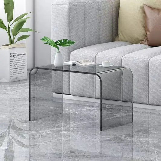 Modern Clear Acrylic Coffee Table - Handy House