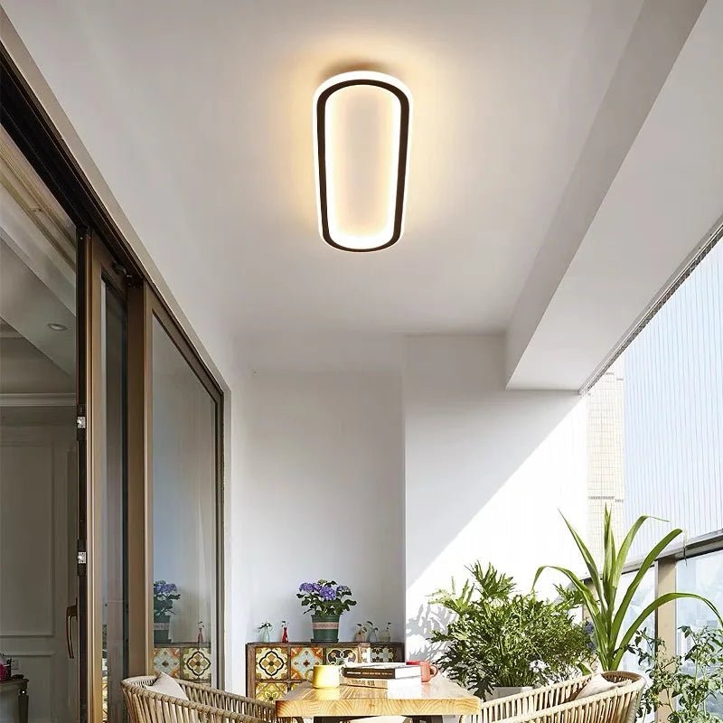 Modern Oval LED Ceiling Light - Handy House