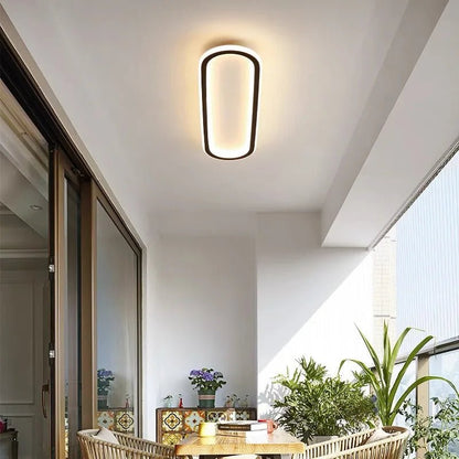 Modern Oval LED Ceiling Light - Handy House