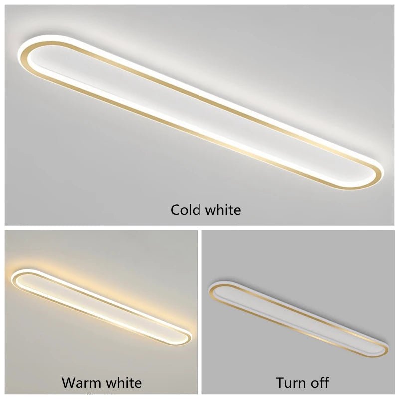 Modern Oval LED Ceiling Light - Handy House