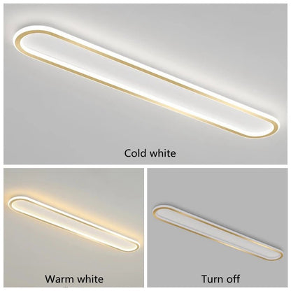 Modern Oval LED Ceiling Light - Handy House