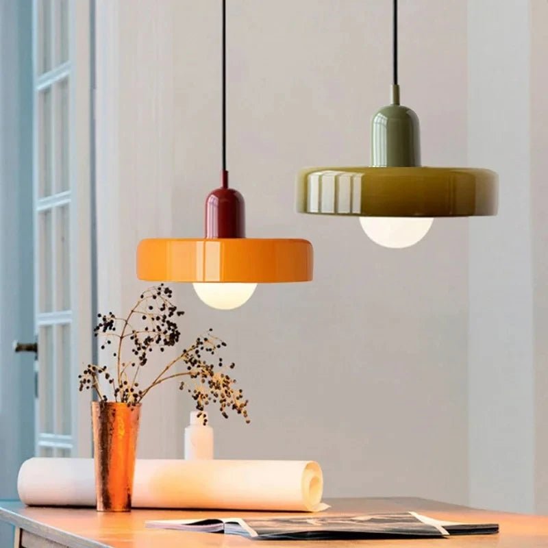 Retro Glass Ceiling LED Pendant - Handy House