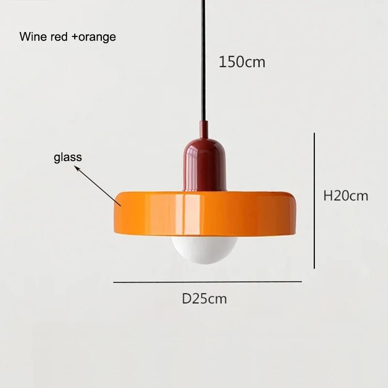 Retro Glass Ceiling LED Pendant - Handy House