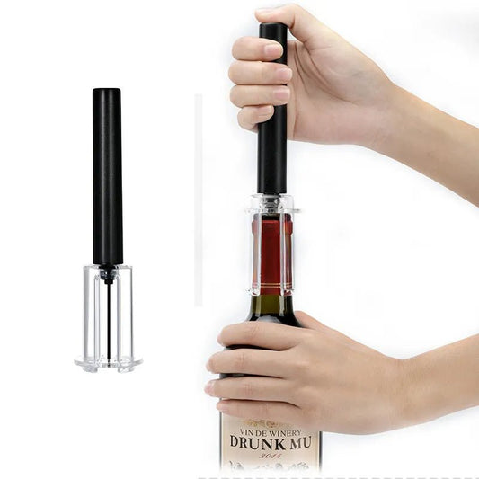 Stainless Steel Air Pump Wine Bottle Opener - Handy House