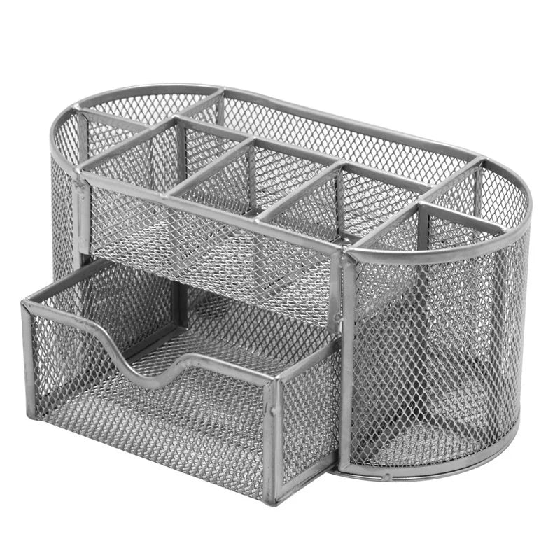 Stainless Steel Mesh Desk Organiser - Handy House