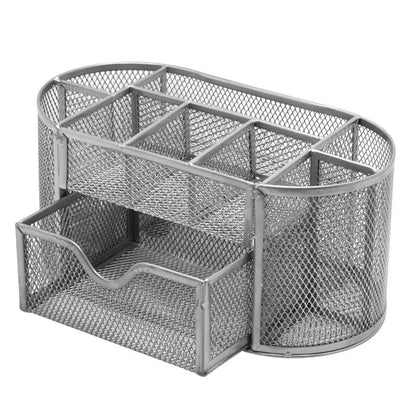 Stainless Steel Mesh Desk Organiser - Handy House