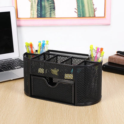 Stainless Steel Mesh Desk Organiser - Handy House
