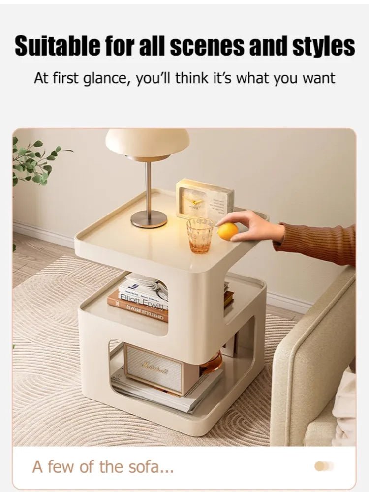 Unique Stacked Side Table - Handy House