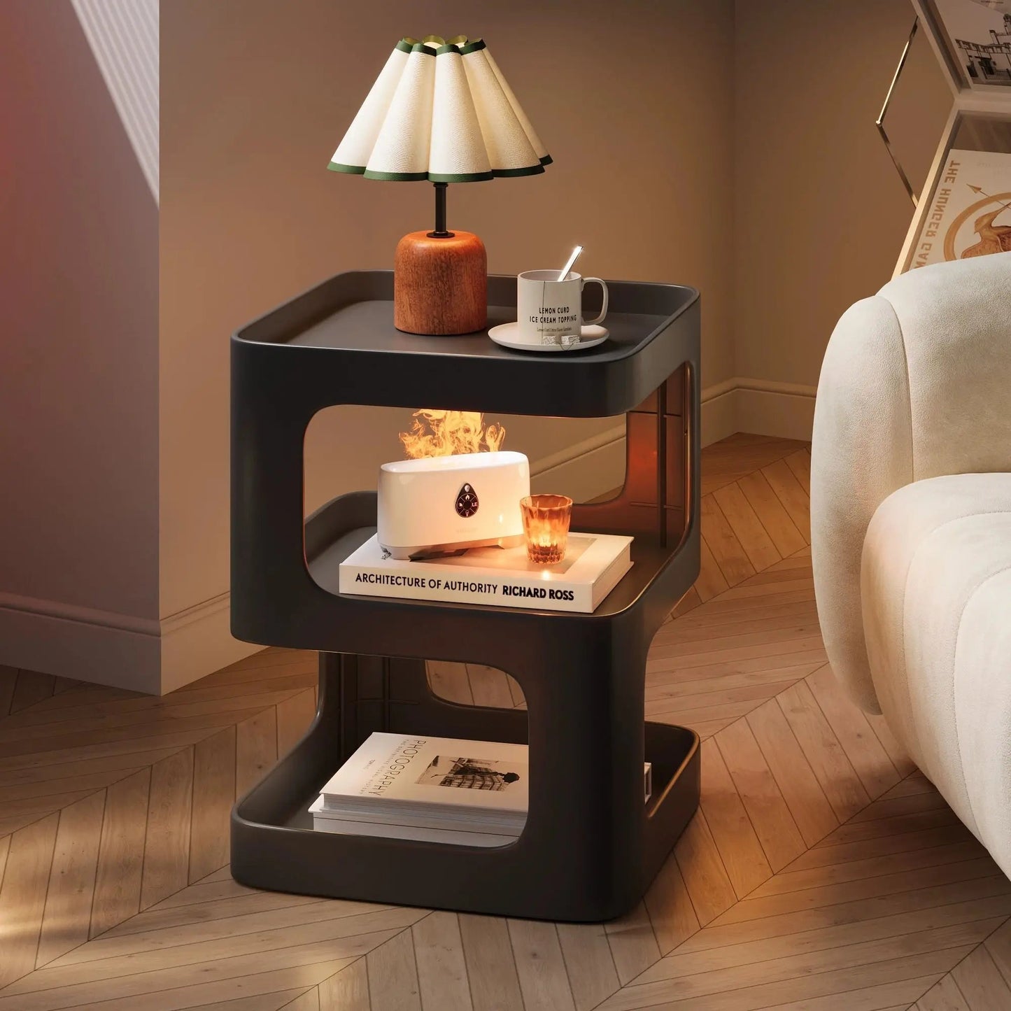 Unique Stacked Side Table - Handy House