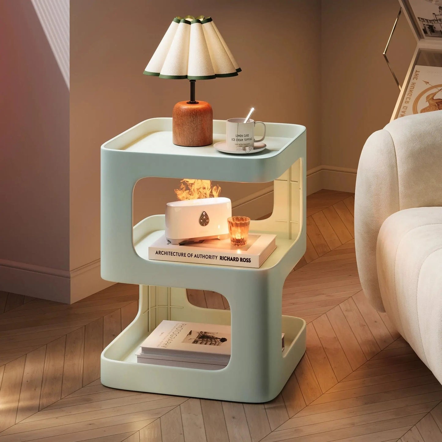 Unique Stacked Side Table - Handy House